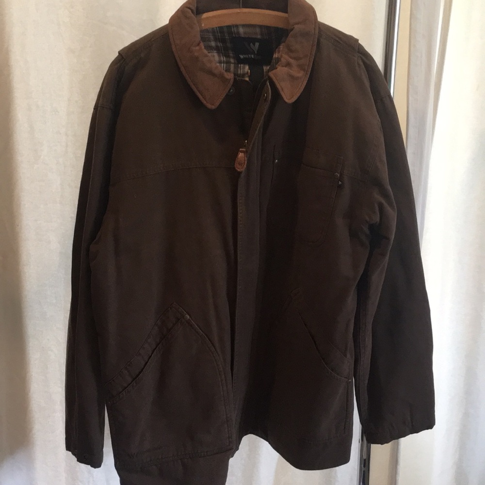 Brown Field coat.